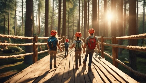 L’aventure en famille au cœur des parcs France Aventure