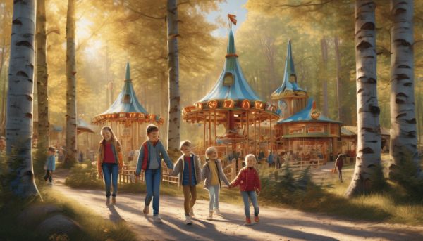 Parc de loisirs au bois des lutins à Diémoz : promesse d’aventures en famille